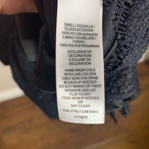 Laundry by Shelli Segal Black Lace Overlay Dress - Picture 6 of 6